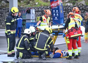 Inina vježba privukla pozornost vozača
