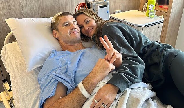 Jonathan Brown dobiva VELIKU liječničku dozvolu nakon što mu je iz glave uklonjen tumor veličine golf loptice