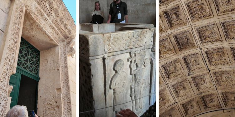Kada su otvorili sarkofag prije premještanja u Jupiterov hram, pronašli su luksuzni tekstil, svilu, rukavice…