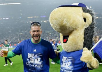 Karius u Bundesligi sa Schalkeom 04, posveta Diletta Leotta