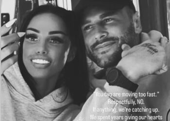 Katie Price i suprug Lee Andrews dijele novu uređenu snimku dok uzvraćaju na negativne komentare o tome da se njihova veza razvija ‘prebrzo’
