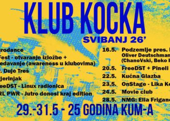 Kocka objavila program za svibanj: Od Eurodancea do techno večeri i velikog jubileja