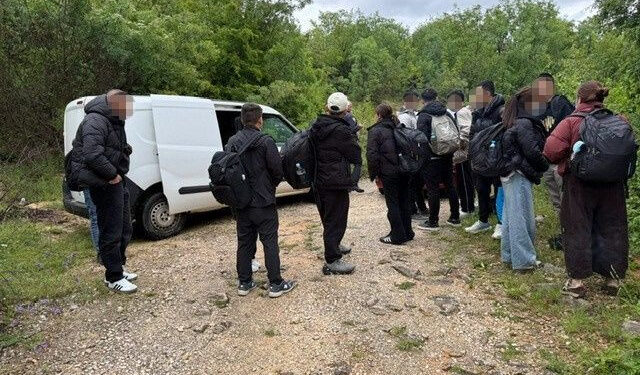 Kod Gruda uhićeni ilegalni Kinezi, Turci i osoba koja tvrdi da je Sirijac