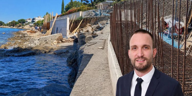 Kožinski zid protiv kojeg prosvjeduju Zadrani naložio je sagraditi upravo gradonačelnik Šime Erlić!