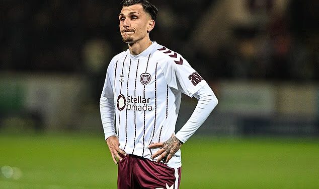 Krilni igrač Heartsa Alexandros Kyziridis potiče ljude Tynecastlea da usmjere svoje frustracije u definiranju tjedna osvajanja naslova