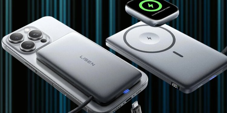 Lisen MagSafe Power Bank od 23 USD od 10.000 mAh može puniti i vaš iPhone i Apple Watch