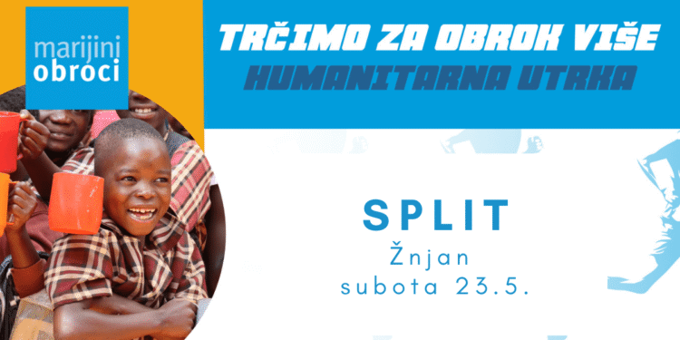 Na Žnjanu se održava jubilarna humanitarna utrka „Trčimo za obrok više“