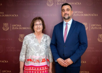 Načelnik Općine Župa dubrovačka primio Mariju Lukšić, predstavnicu Udruge civilnih stradalnika Domovinskog rata