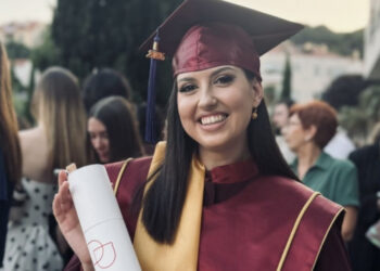 Najbolja studentica, Josipa Galić: “Obitelj na prvom mjestu, potom karijera. No, spremna sam za zahtjevne izazove”