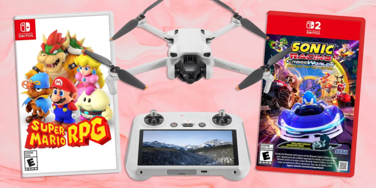 Najbolje ponude danas: DJI Mini 3, Sonic Racing: CrossWorlds, Super Mario RPG i više