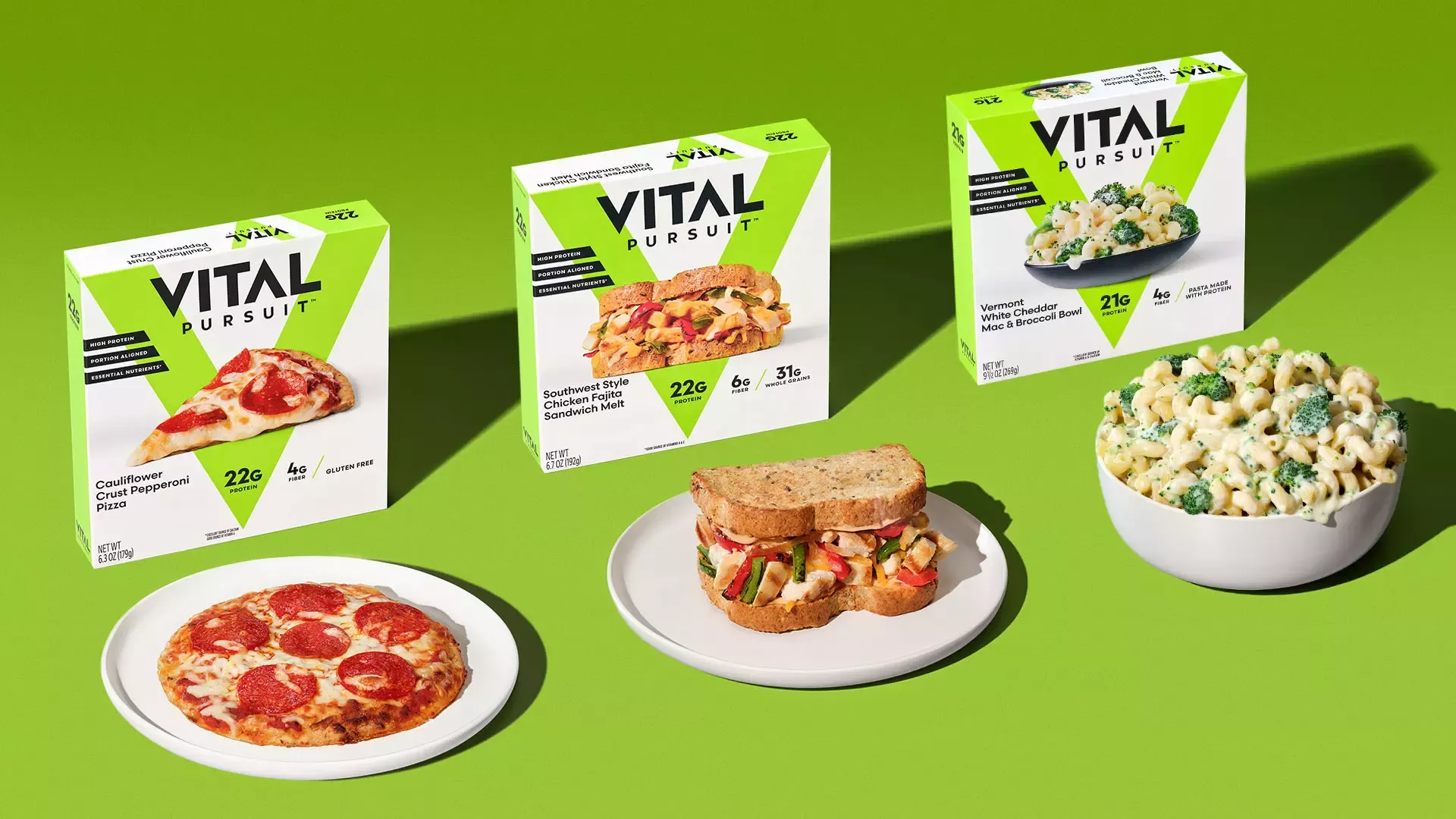 GLP-1 prijateljski obroci Vital Pursuita uključuju pizzu za ljubitelje mesa koja ima 32 grama proteina