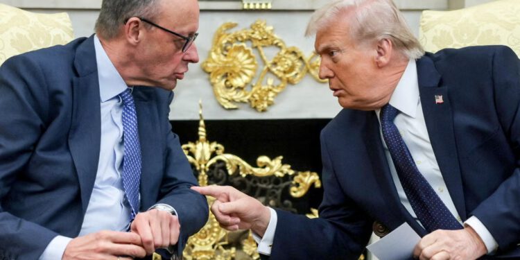 Njemački predsjednik Freidrich Merz postaje oštriji prema Donaldu Trumpu. Evo zašto