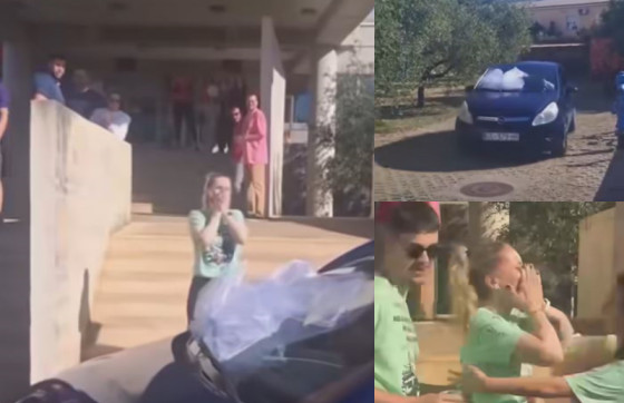 Ovo je mladost za primjer: Maturanti razrednici za oproštaj kupili automobil