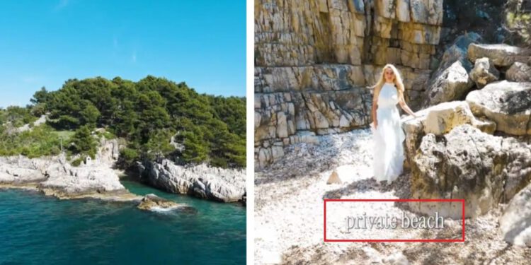 PRODAJU VILU ZA 3.5 MILIJUNA EURA I “PRIVATNU PLAŽU” NA DRVENIKU VELOM Bez srama varaju ljude na TikToku, a kazne su brutalne!