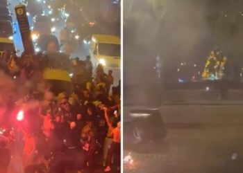 PSG pobjeđuje i kaos je u Parizu. Zapaljeni kontejneri i sukobi s policijom: VIDEO