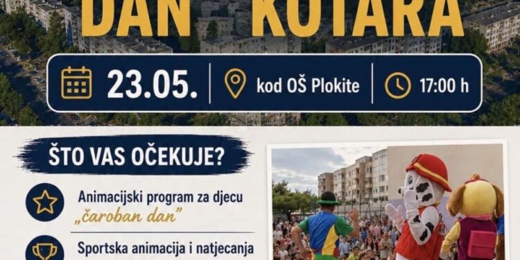 Plokite ove subote slave svoj dan: „Pridružite nam se u druženju koje slavi život i duh našega kvarta“