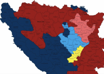 Pojavila se karta na kojoj Hrvatska širi svoje granice: ‘Podržimo mirni raspad protektorata’