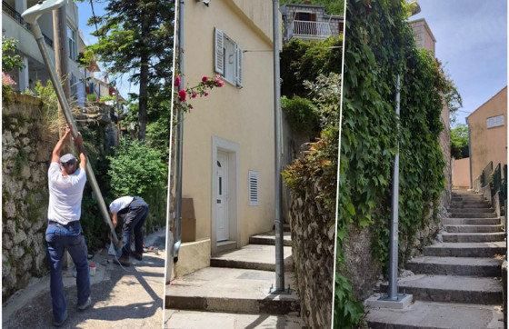 Postavljena nova javna rasvjeta u Ulici Jurja Klovića u Sustjepanu