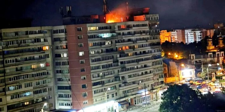 Ruska bespilotna letjelica pogodila je stambenu zgradu u Rumunjskoj u prvom napadu NATO-a
