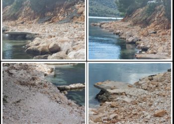 ŠAKETAJU NOVINARE, A ŠETNICA IM SE RASPADA Pogledajte tužnu sudbinu obale u Općini Marina!
