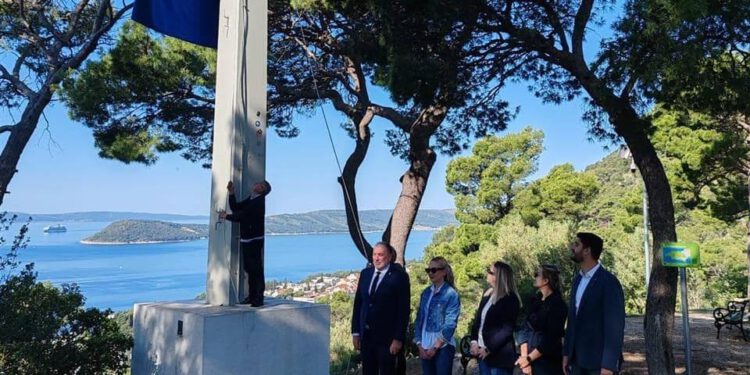 Split obilježio Dan Europe podizanjem zastave na Marjanu
