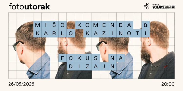 Sutra u Fotoklubu gostuje poznati splitski duo, Kazinoti&Komenda o fotografiji i dizajnu
