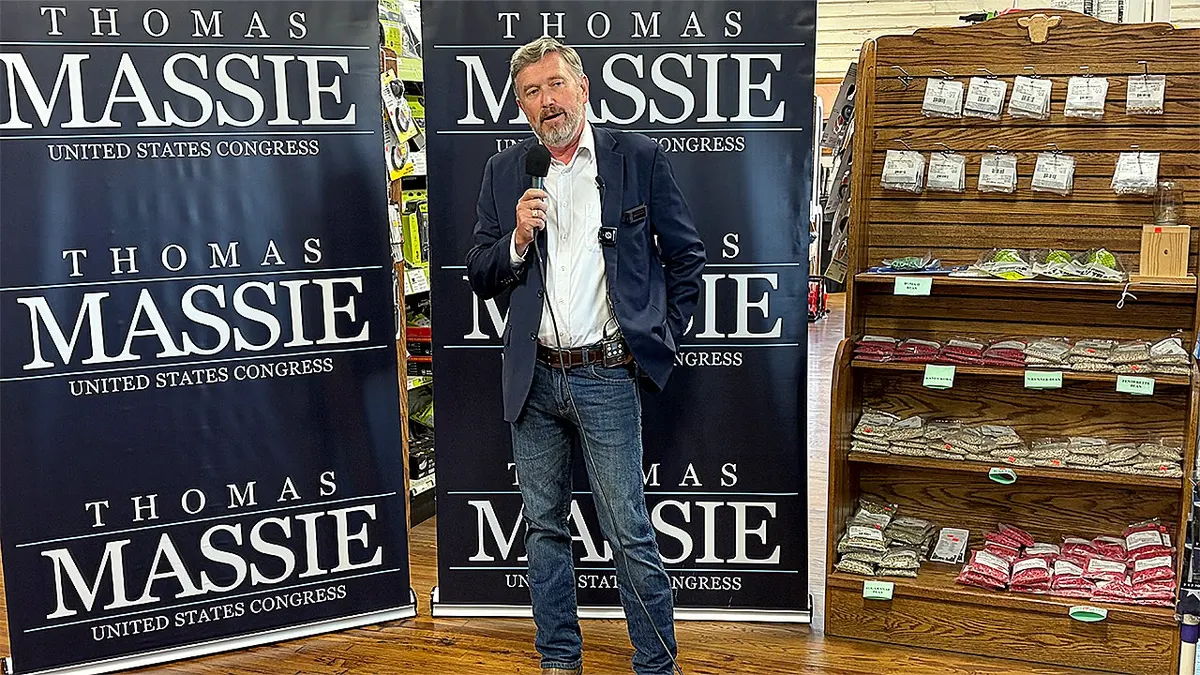 Thomas Massie uoči osnovne škole