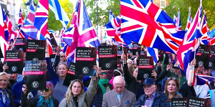 Tisuće prosvjeda u Londonu protiv rastućih antisemitskih napada