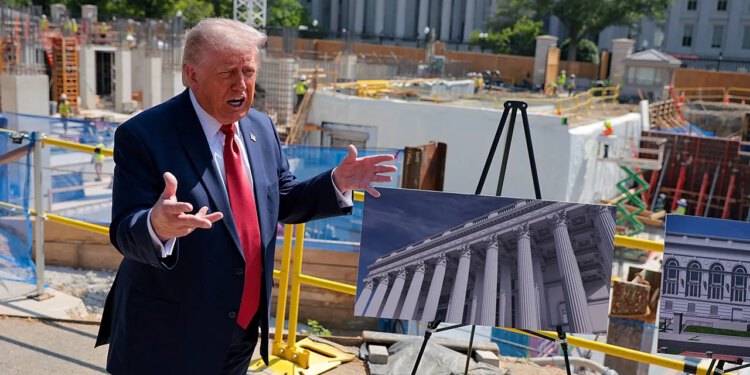 Trump proziva suca koji blokira projekt plesne dvorane Bijele kuće i baze bespilotnih letjelica