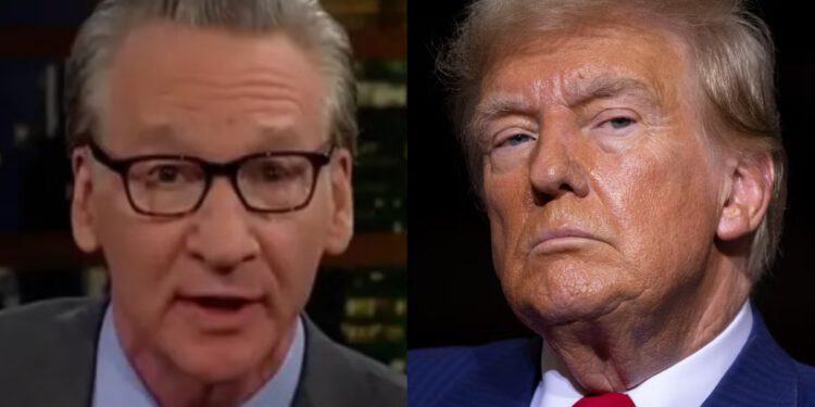 Trump tvrdi da je Bill Maher bio ‘toliko uplašen’ na sastanku u Ovalnom uredu da je pitao: ‘Mogu li popiti piće?’