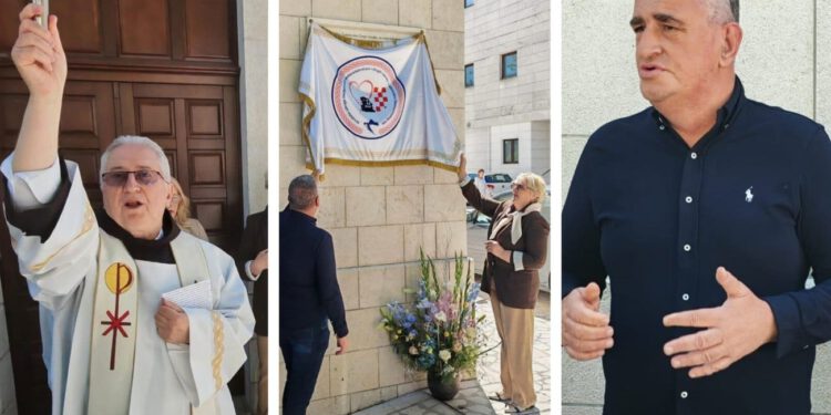 U Sinju otkrivene spomen-ploče zdravstvenim djelatnicima iz Domovinskog rata