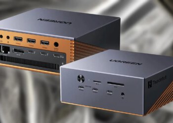 UGREEN Maxidok je veliki Thunderbolt 5 Dock s ukupno 17 priključaka i podrškom za tri monitora