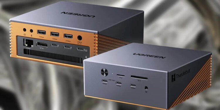 UGREEN Maxidok je veliki Thunderbolt 5 Dock s ukupno 17 priključaka i podrškom za tri monitora