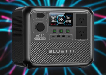 Uštedite 30% na Bluetti AC70 768Wh 1000W LiFePO4 elektrani tijekom rasprodaje povodom Dana sjećanja na AliExpress