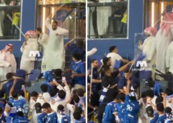 VIDEO Al Nassr-Al Hilal, tučnjava šeika i navijača