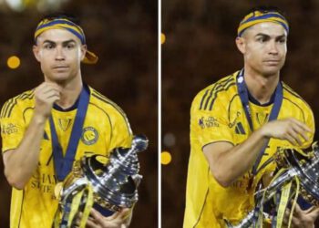 VIDEO Cristiano Ronaldo i te čudne geste tijekom proslave Al-Nassra