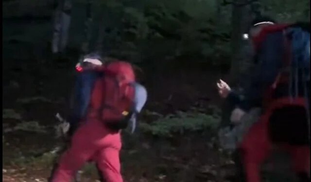 VIDEO GSS Prenj objavio snimku potrage za pet mladih Čeha po mraku i kiši