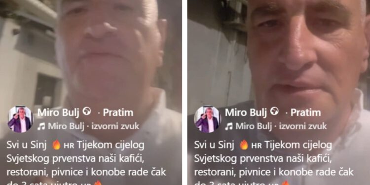 VIDEO Sinj uvodi navijačku ludnicu do 3 ujutro. Bulj: “Idemo po zlato”