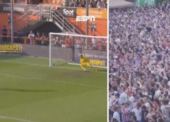 Vratarev gol osvaja promociju: delirij u Nizozemskoj