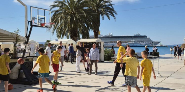 Žuta liga stiže na Rivu: KK Split pretvara srce grada u košarkaški teren
