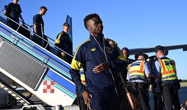 Zvijezde Arsenala stižu u Budimpeštu na finale Lige prvaka protiv PSG-a – dok se igrači Mikela Artete vraćaju u igru ​​nakon raskošne zabave za naslov prvaka u Mayfairu