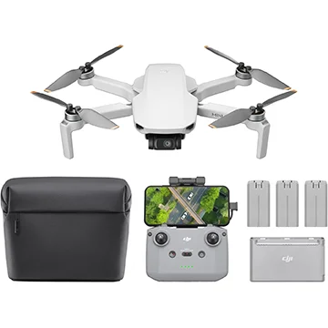 DJI Mini 4K Quadcopter dron kamera Fly More Combo (3 baterije)