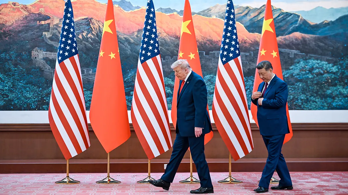 Kineski predsjednik Xi Jinping i američki predsjednik Donald Trump sastali su se u Velikoj dvorani naroda u Pekingu