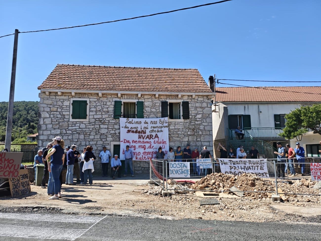 hvar prosvjed  1