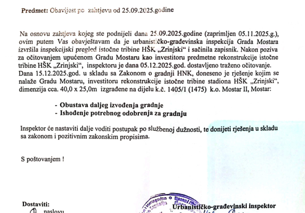 inspekcija zrinjski