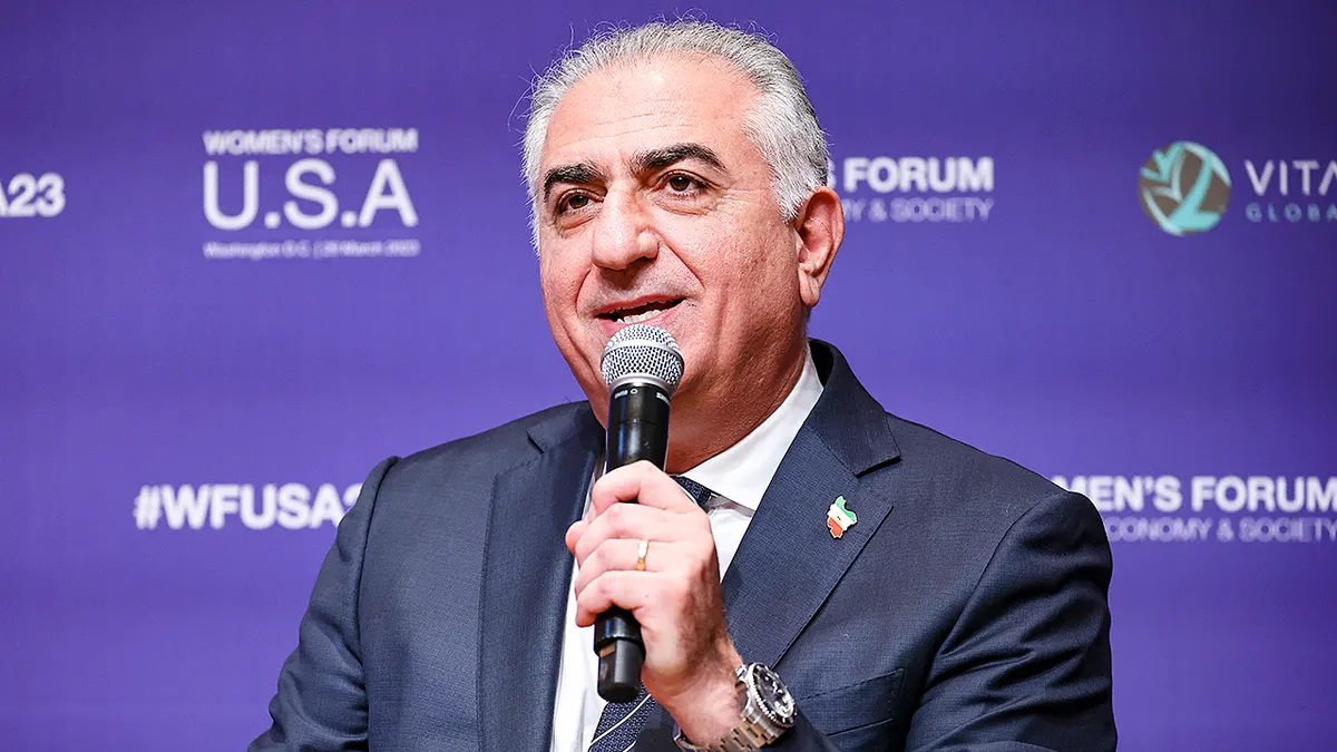 Reza Pahlavi govori na Forumu žena 2023. u Washingtonu, DC