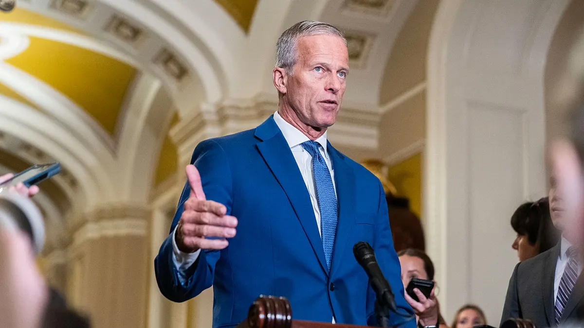 Vođa većine u Senatu John Thune, RS.D.