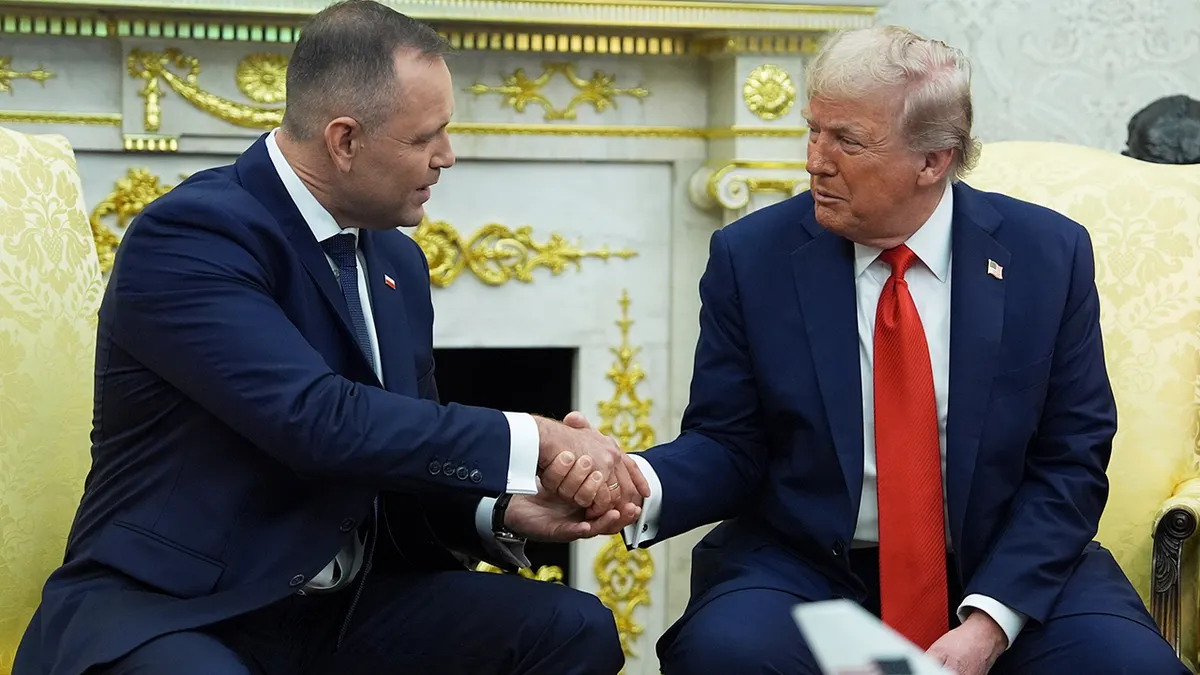 Predsjednik Trump sastaje se s poljskim predsjednikom Nawrockim