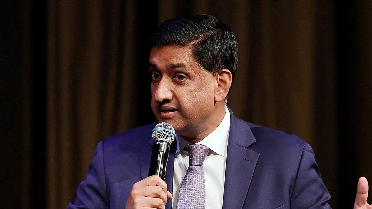 Američki zastupnik Ro Khanna govori na konvenciji National Action Network u New Yorku