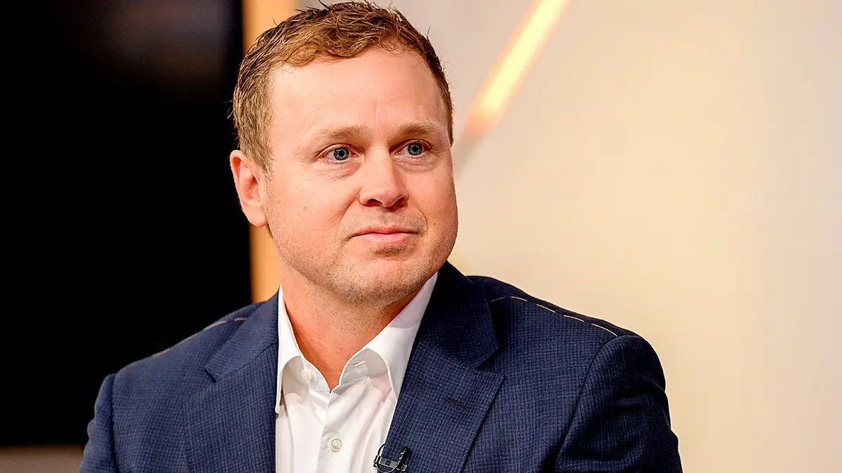 Spencer Pratt pojavljuje se tijekom posjeta studiju 'Fox & Friends'.